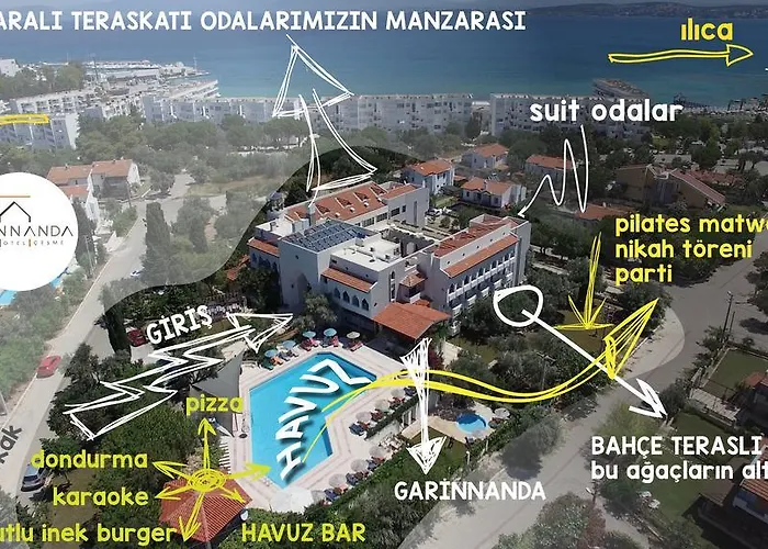 酒店 切什梅阿里南达酒店 Çeşme